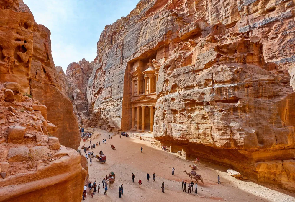 Middle East travel Petra Jordan